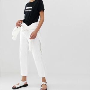 New Look winter  White Cropped Pants
